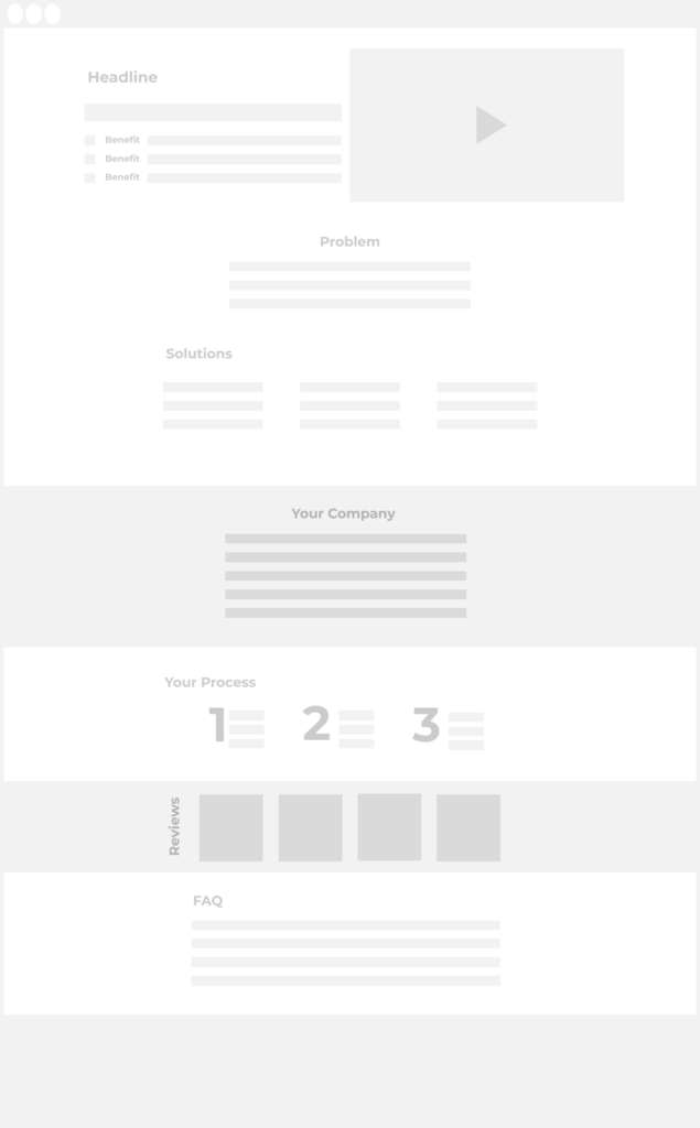 The Perfect Sales Page Layout